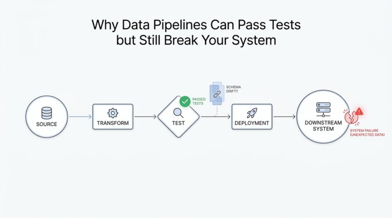 Why Data Pipelines Can Pass Tests but Still Break Your System