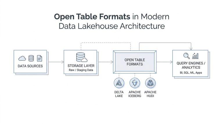 Open Table Formats in Modern Data Lakehouse Architecture