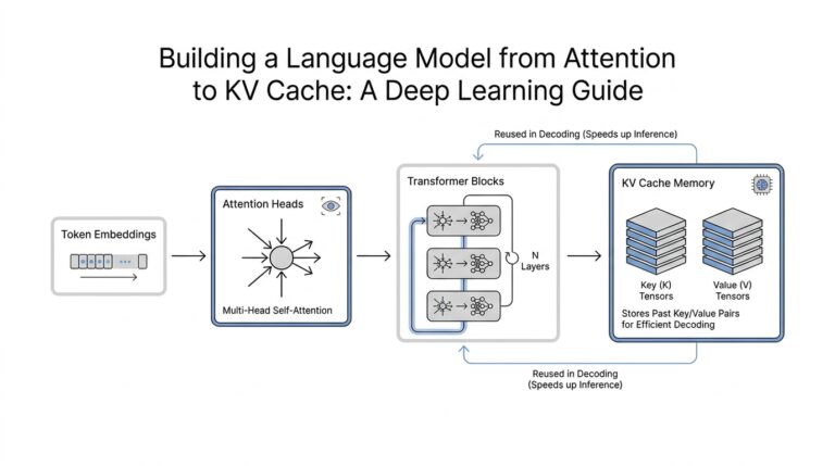 Building a Language Model from Attention to KV Cache: A Deep Learning Guide