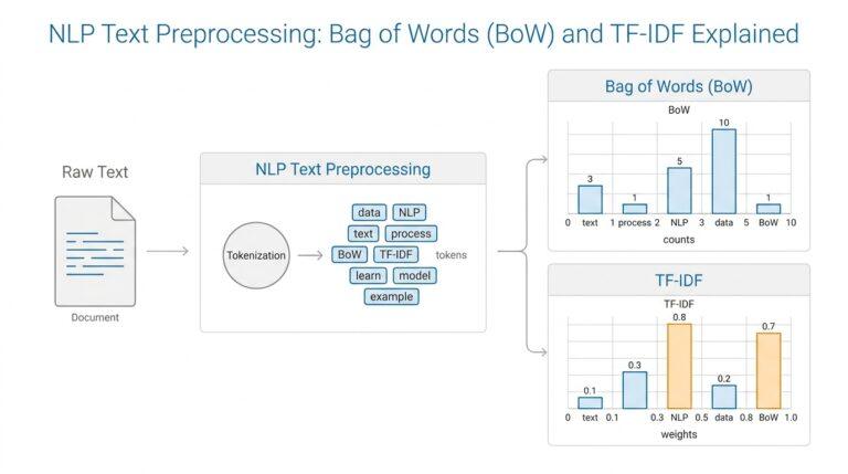 NLP Text Preprocessing: Bag of Words (BoW) and TF-IDF Explained