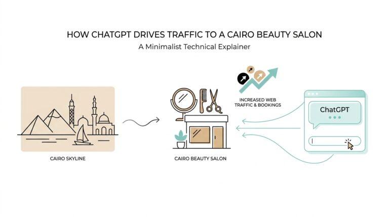 How a Beauty Salon in Cairo Began Getting Traffic from ChatGPT
