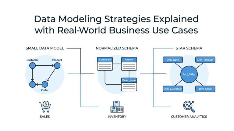 Data Modeling Strategies Explained with Real-World Business Use Cases