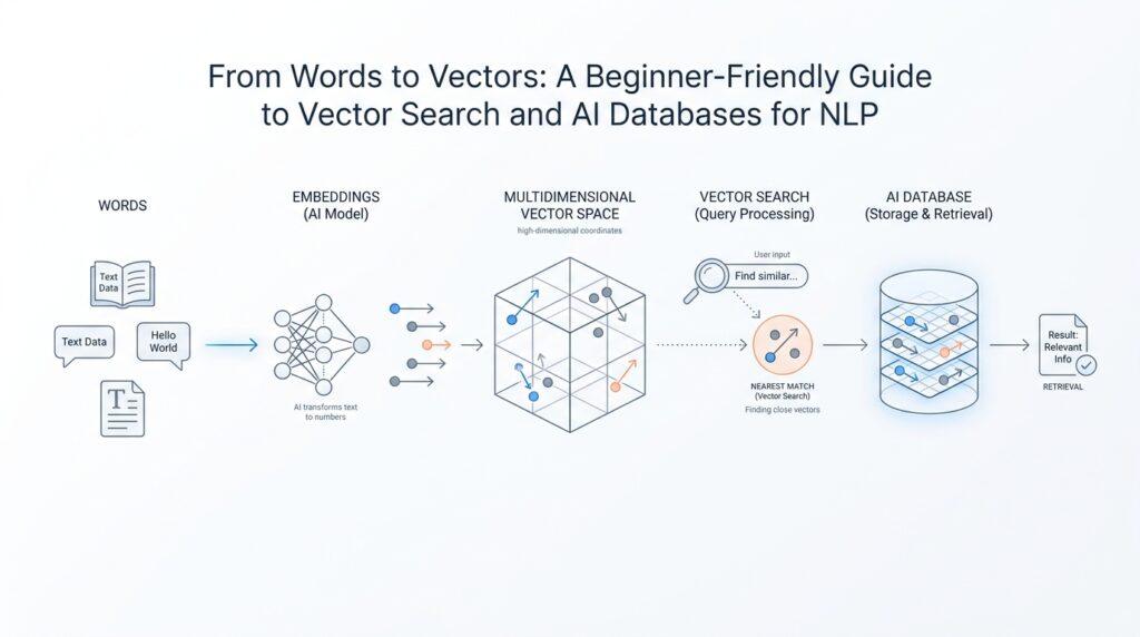 From Words to Vectors: A Beginner-Friendly Guide to Vector Search and AI Databases for NLP