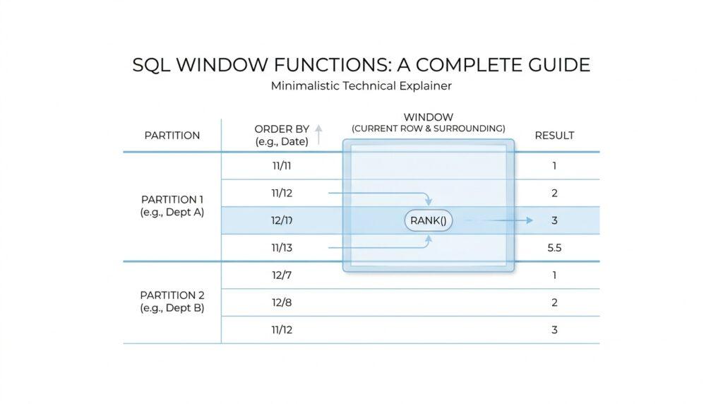 SQL Window Functions: A Complete Guide