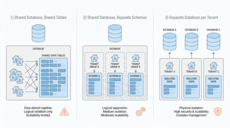 Multi-Tenant SaaS Database Design: How to Choose the Right Database Model the First Time